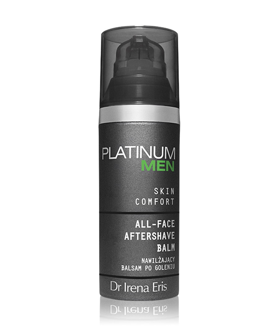 

Бальзам после бритья Dr Irena Eris Platinum Men Skin Comfort Feuchtigkeitsspendender After-Shave-Balsam für das ganze Gesicht, 50 ml