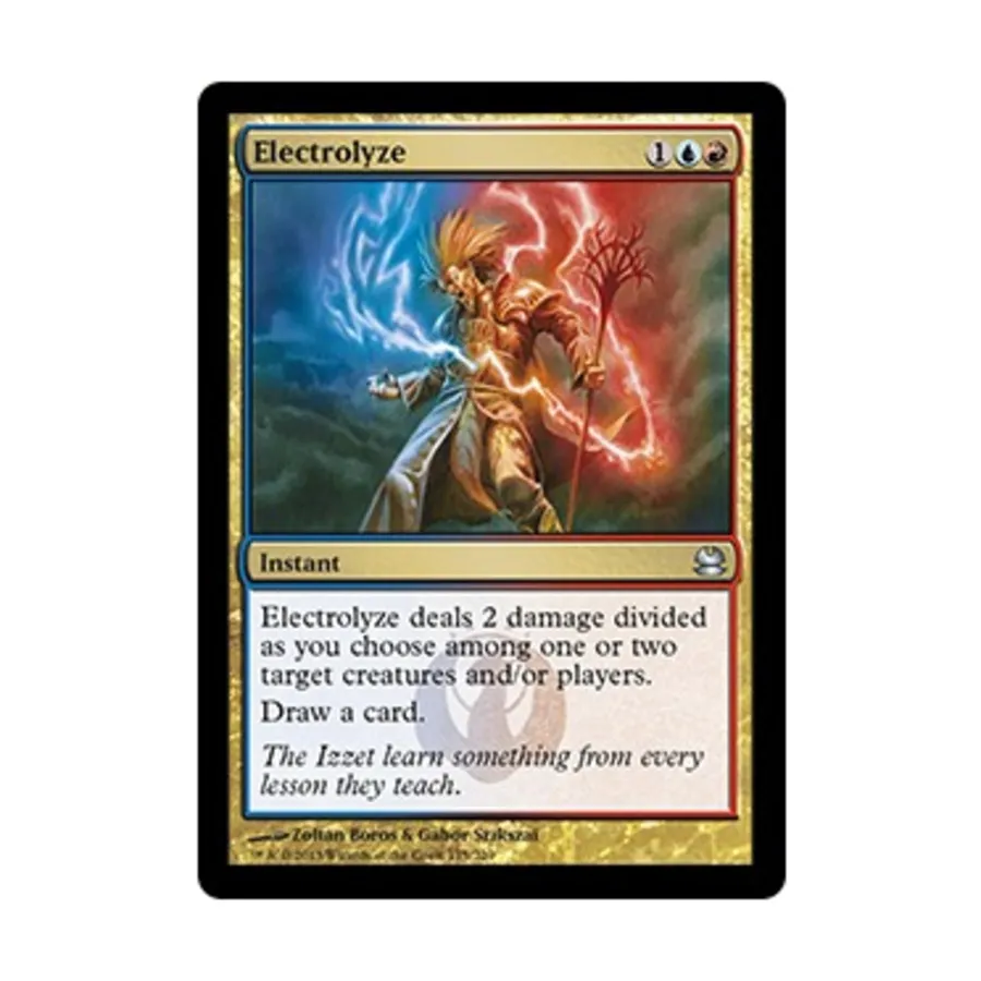 

CCG Электролиз (U) (Фольга), MTG - Modern Masters 2013