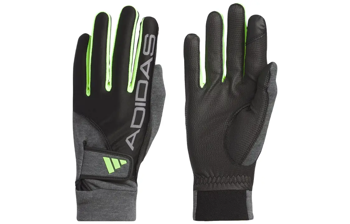 

Adidas Переработанный полиэстер полиуретан эластан искусственная кожа хлопок другая перчатка мужская тёмный вересковый серый, Dark Heather Gray