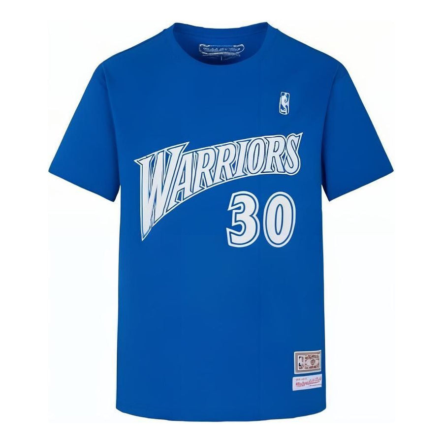 

Футболка Mitchell & Ness x NBA Golden State Warriors Name Number T-shirt 'Stephen Curry 30', синий