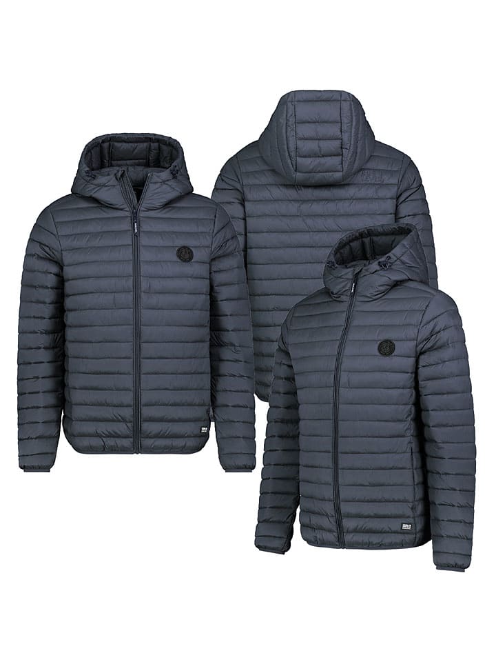 

Sublevel Стеганая куртка темно-синего цвета