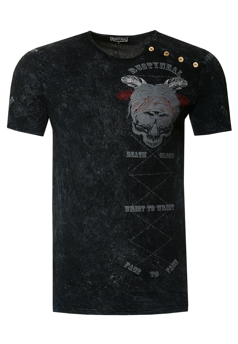 

Классическая футболка Rusty Neal Shirt, черный