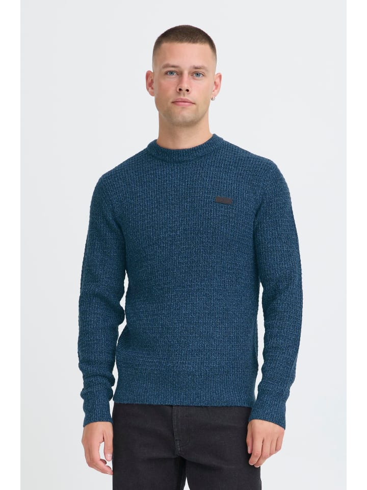 

BLEND Вязаный свитер BHMPattax синего цвета