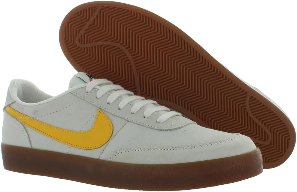 Мужские кроссовки Nike Killshot 2 из кожи, белый/коричневый/золотой — фото 2