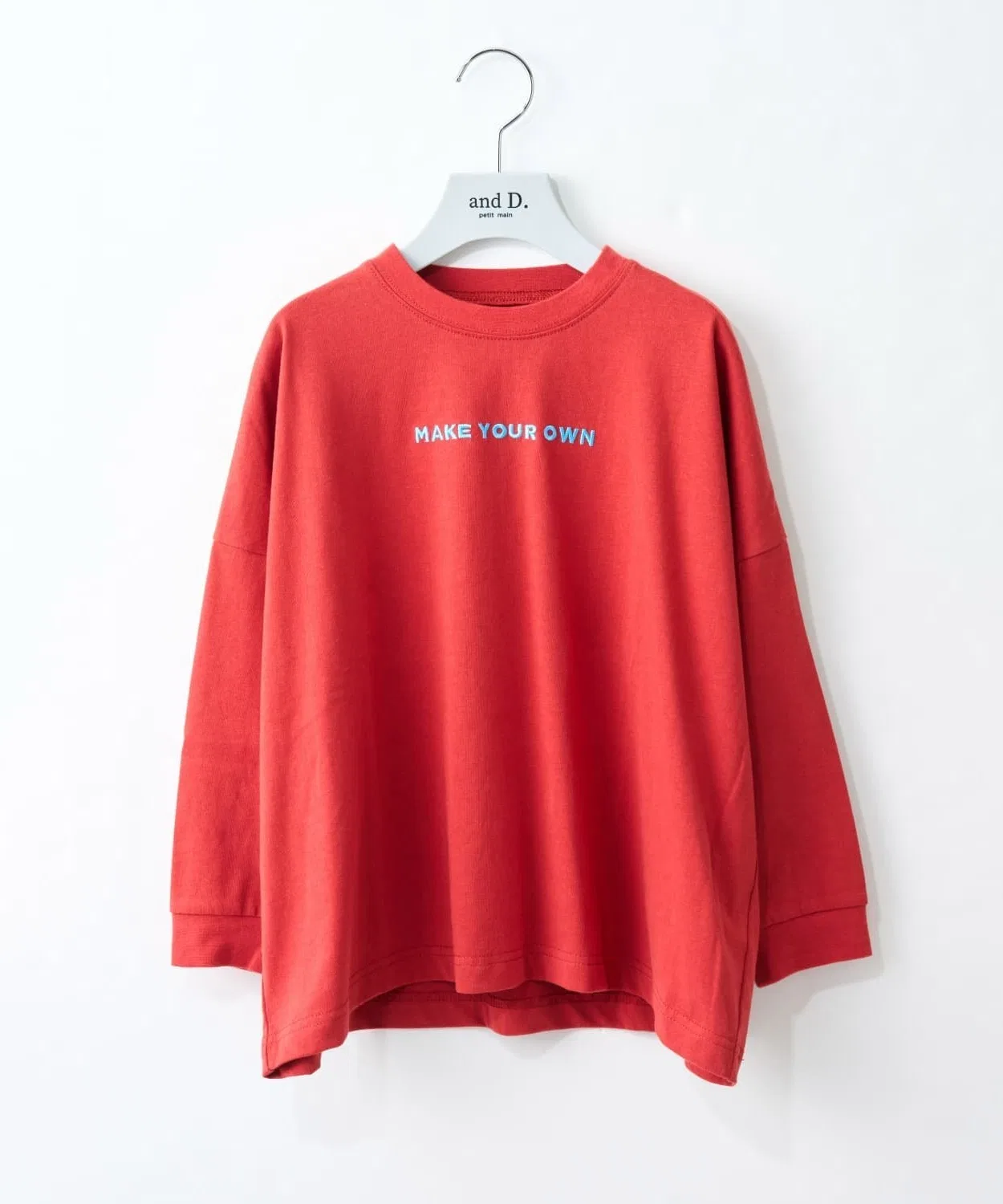 Детская футболка с логотипом Penfield and D. petit main красная
