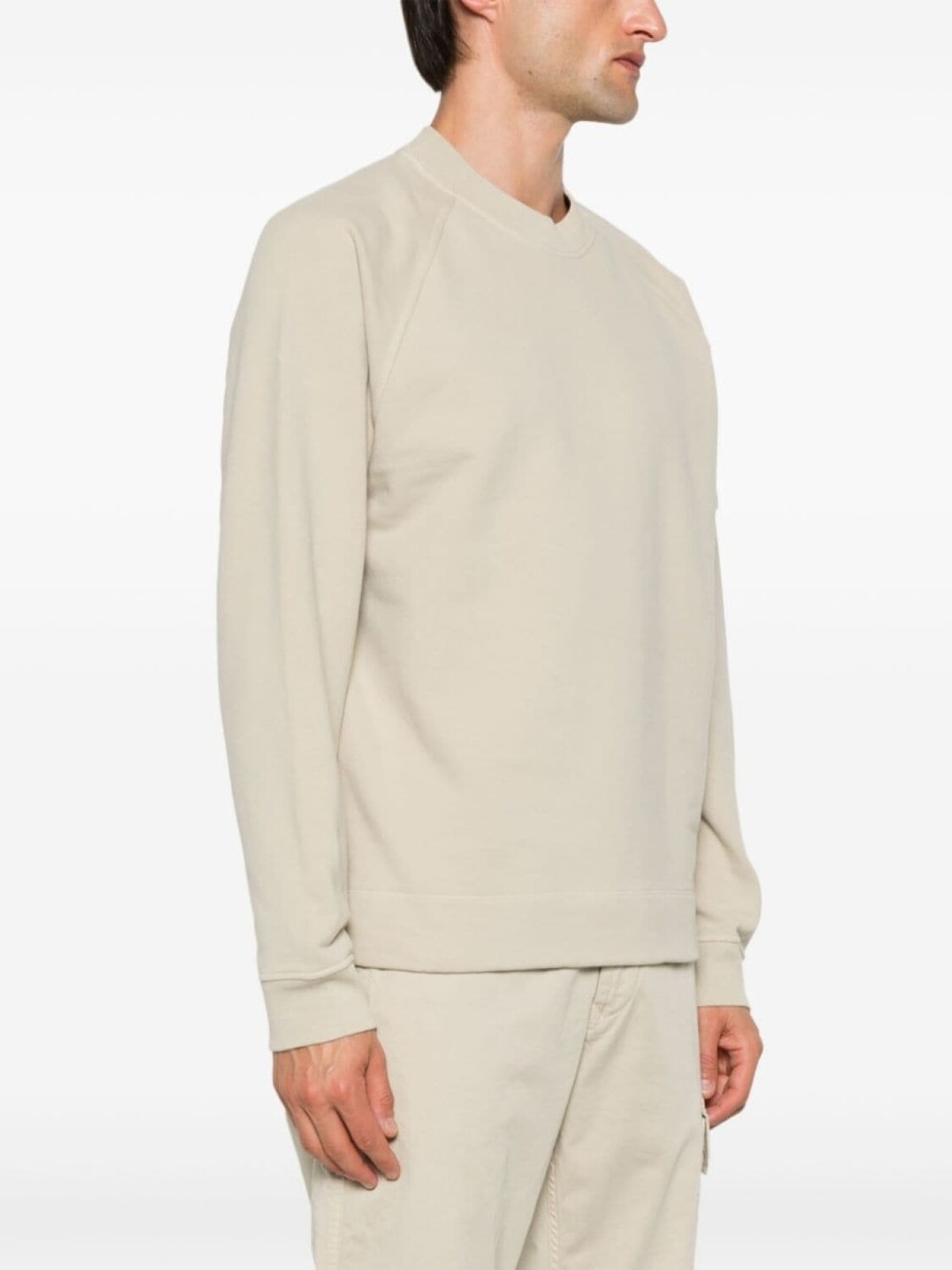 

Stone Island толстовка с изображением компаса, нейтральный цвет