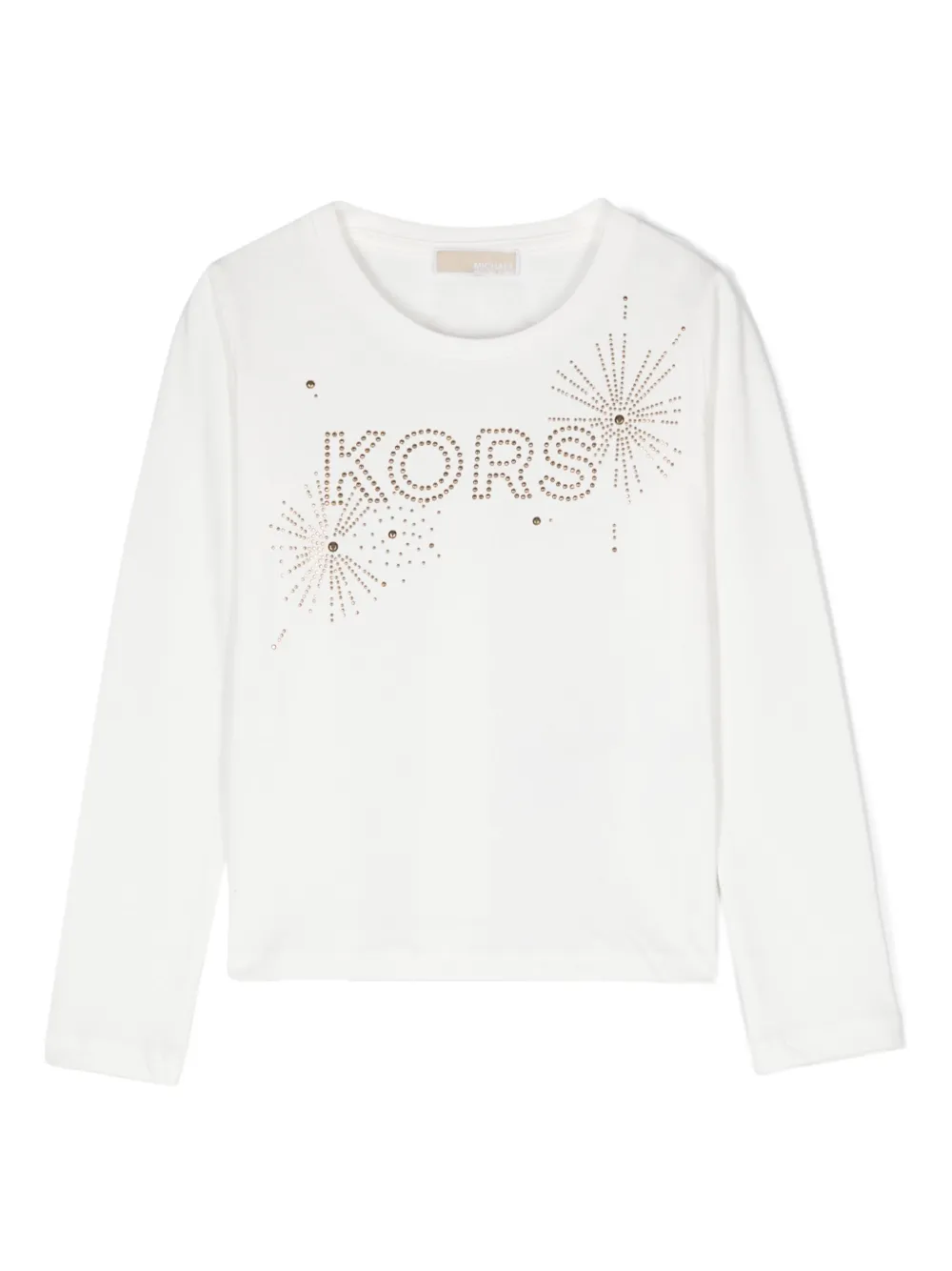 

Футболка с логотипом Michael Kors Kids, белый