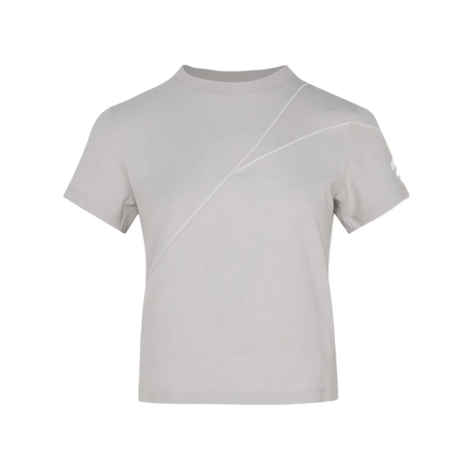 Футболка женская Light Gray с круглым вырезом Adidas