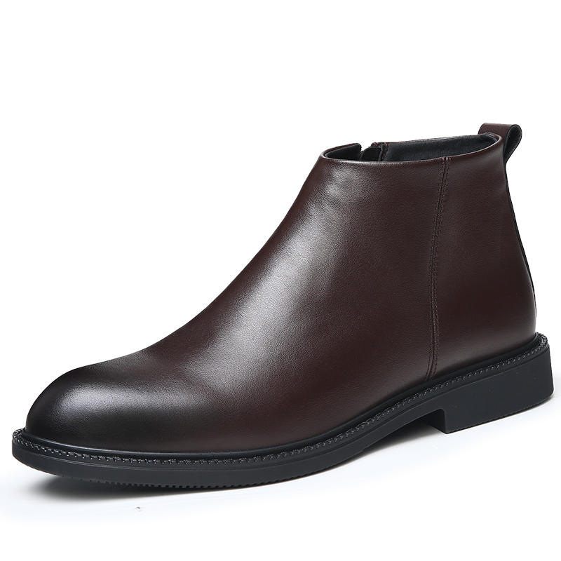 

KACHILANG Коричневые мужские не утепленные ботинки, цвет Brown (Unlined)