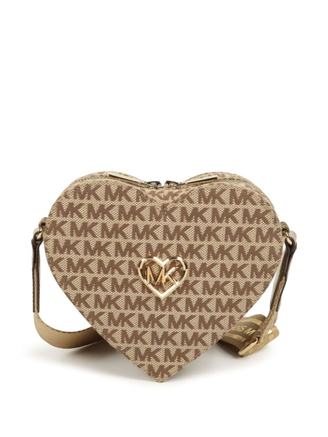 

Michael Kors Kids сумка на плечо с монограммой, нейтральный цвет