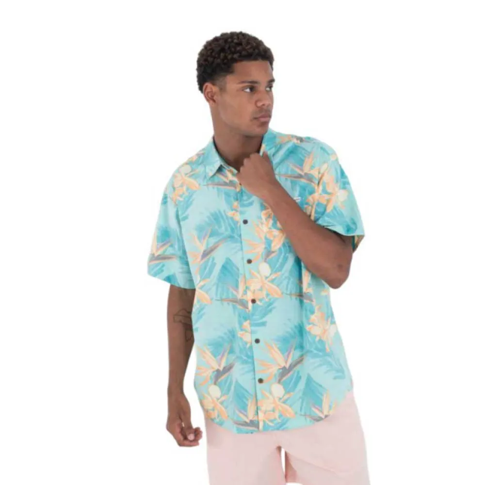 

Рубашка с коротким рукавом Hurley Oao Lido Stretch, синий