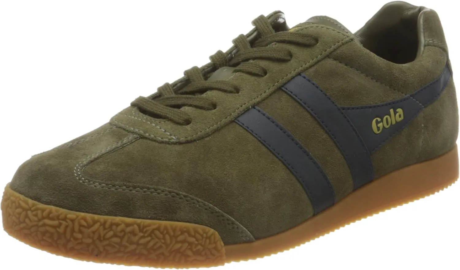 Кроссовки Gola Harrier Suede CMA192IE, темно-синий/хаки