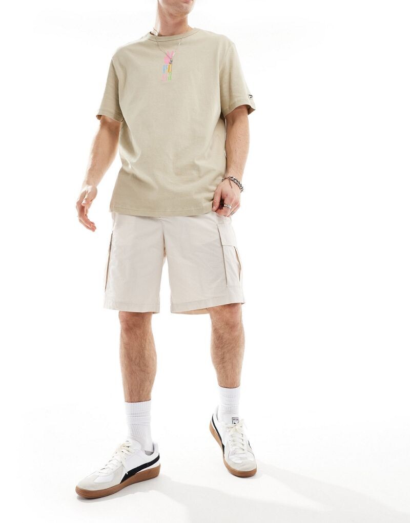 

Белые свободные шорты карго Jack & Jones