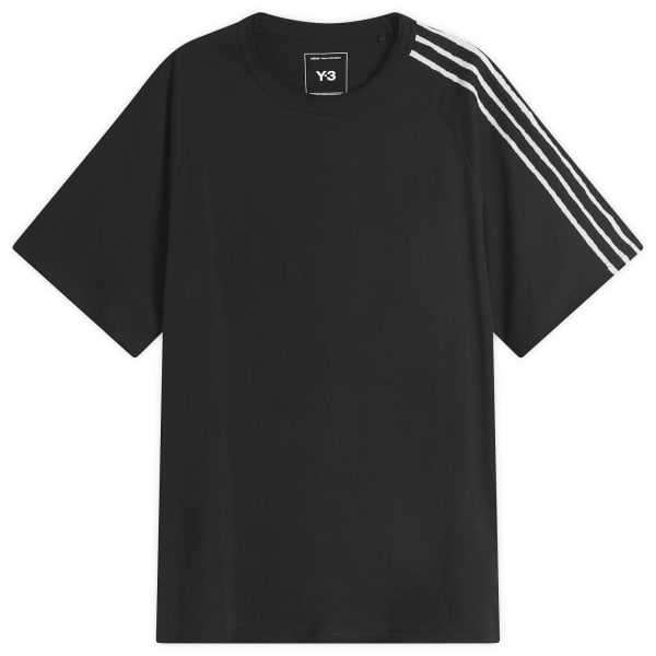 Футболка с коротким рукавом, с эффектом потертости Y-3, черный