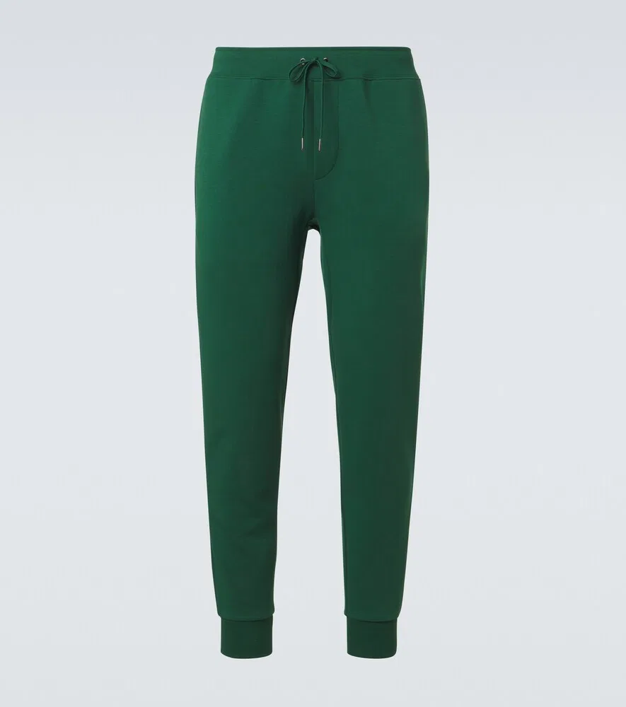 Спортивные штаны из смесового хлопка Polo Ralph Lauren, зеленый