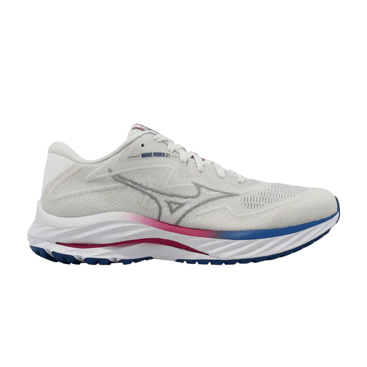 

Кроссовки Mizuno Wmns Wave Rider 27 SSW White Papyrus, белый