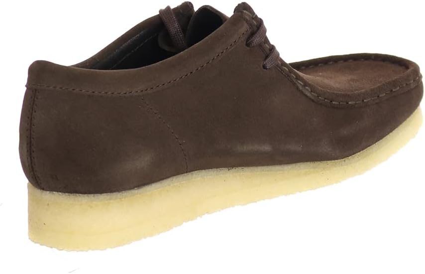 Мужские кроссовки Wallabee от Clarks, коричневый — фото 4