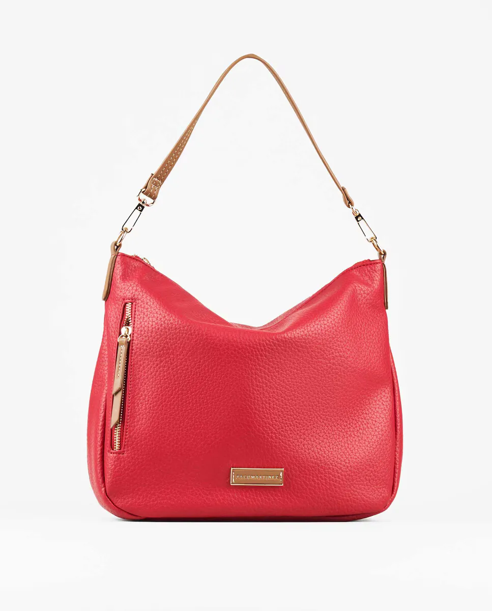 

Сумка через плечо из мягкой красной фактуры PACOMARTINEZ, красный