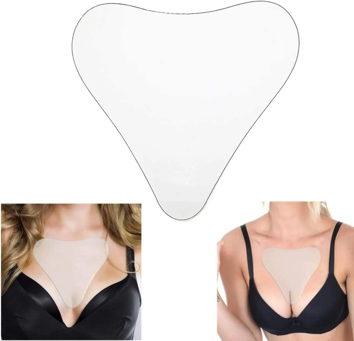 Силиконовые патчи от морщин для лица и зоны декольте Joayuezo, B X 3 Pieces