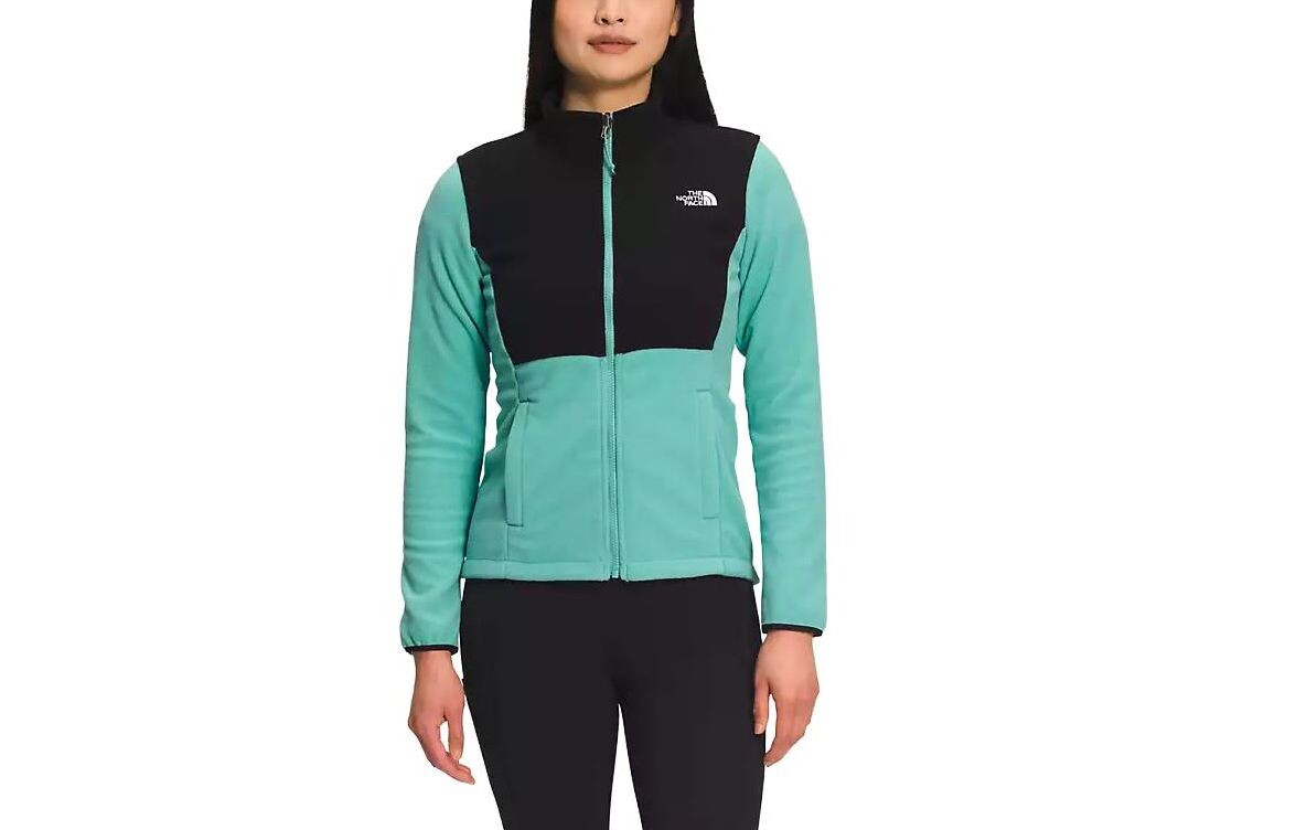 

THE NORTH FACE Женская куртка, цвет Green/Black