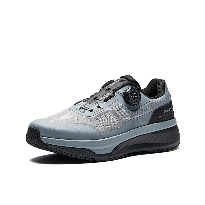 Низкие кроссовки для тренировок Men's ANTA, серый/черный — фото 3