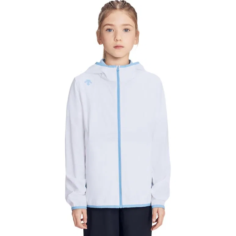 Куртка TRAINING для детей 3–7 лет DESCENTE, WT-Bright White Tpg