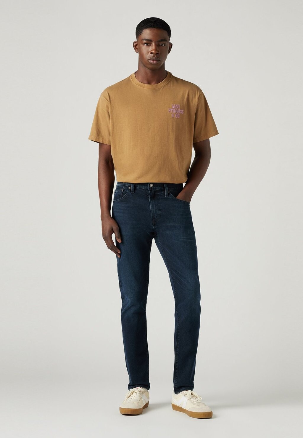 

Зауженные джинсы 512™ SLIM TAPER Levi's, темно-синие джинсы