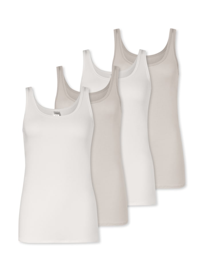 

Майка Schiesser, цвет offwhite/grau