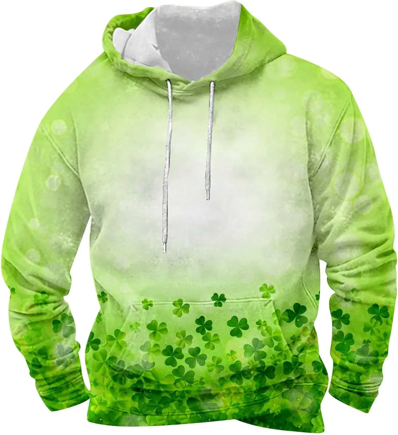 

Свитшот мужской Lucky Irish с принтом в виде трилистников