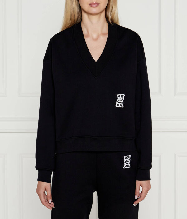 

Свитер Loose fit Pinko, черный