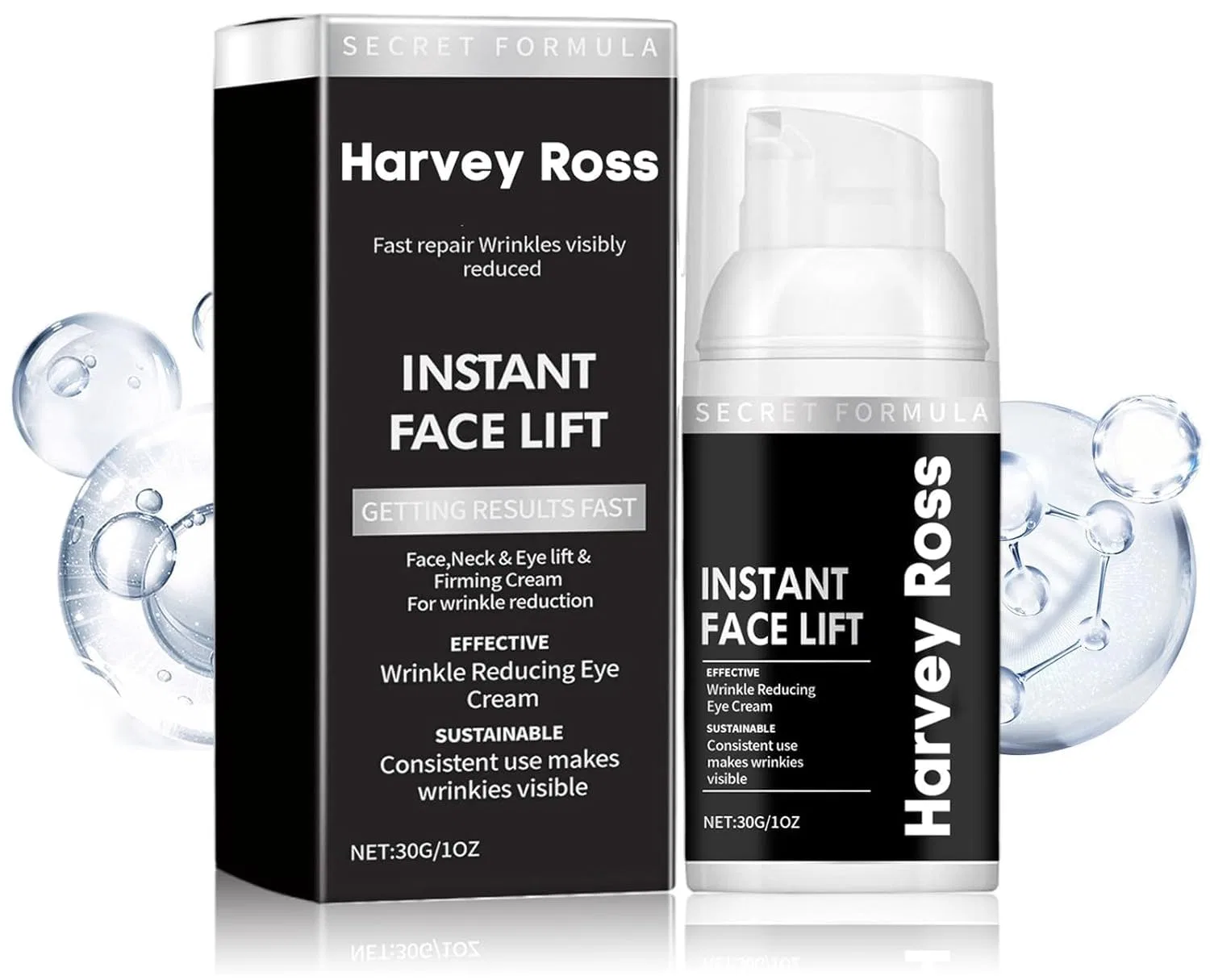 Крем для мгновенной подтяжки кожи вокруг глаз Harvey Ross Instant Lift Plus Generisch