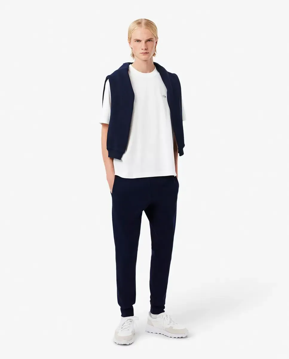Унисекс футболка с коротким рукавом Lacoste, белый — фото 4