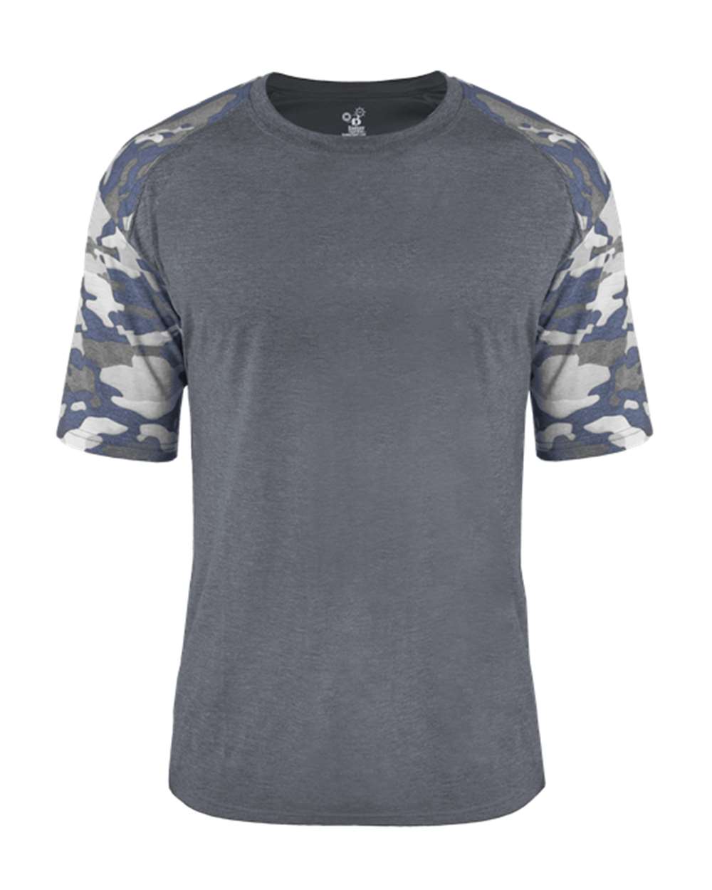 

Футболка Vintage Camo Sport Triblend Badger, цвет royal heather