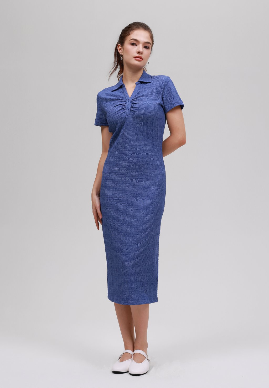 

Платье из джерси Even&Odd by Zalando, цвет Blue Denim