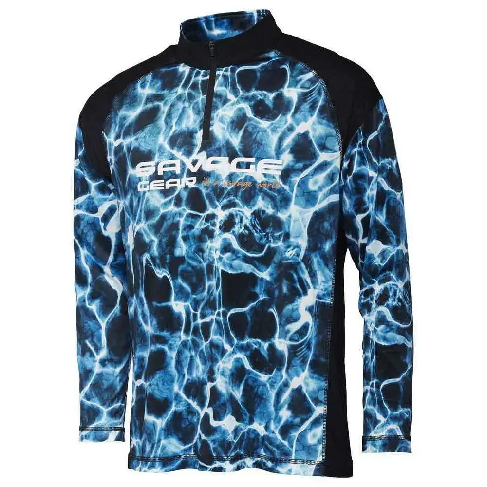 

Футболка с длинным рукавом Savage Gear Marine UV, синий