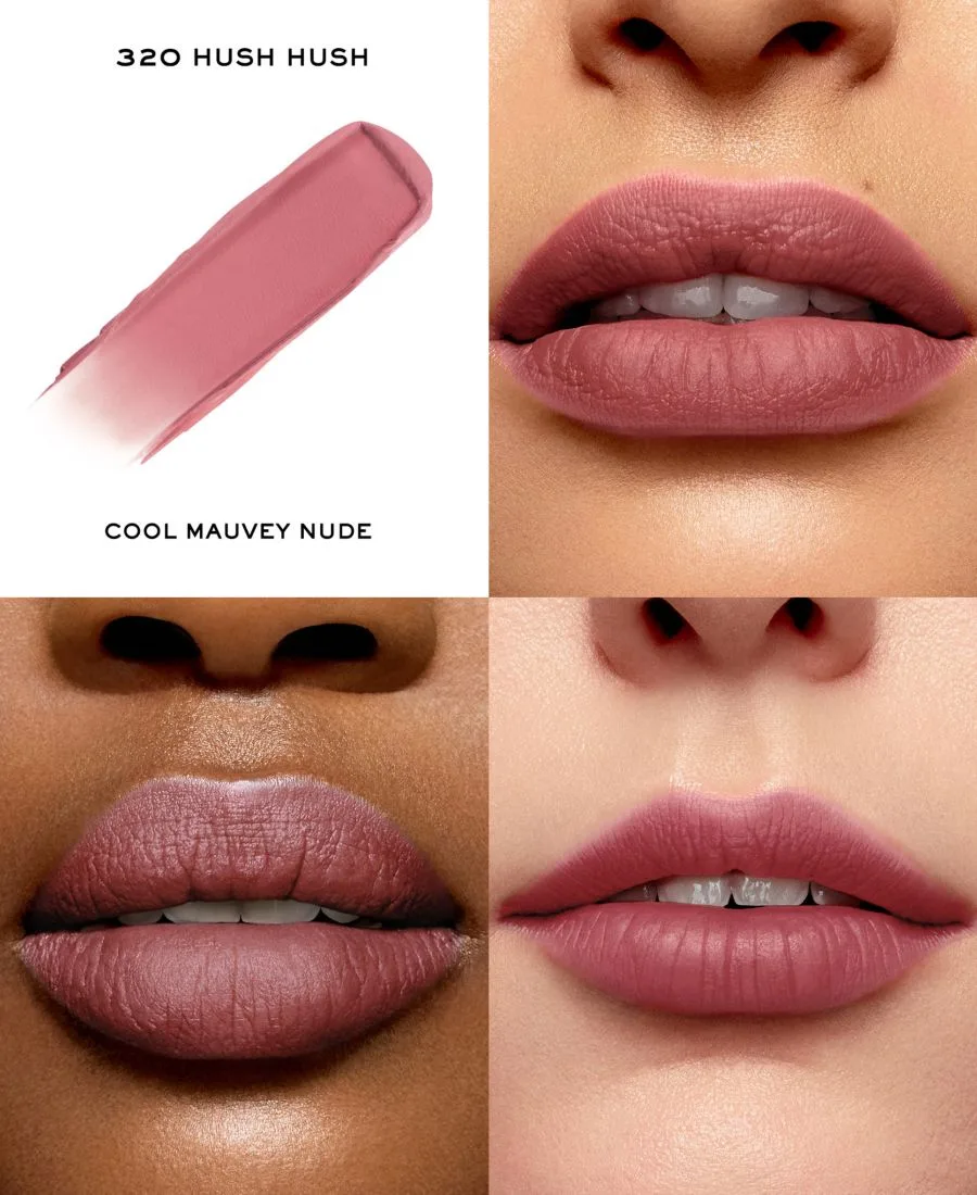 L'Absolu Rouge Intimatte Lancôme, 320 Hush Hush — фото 2