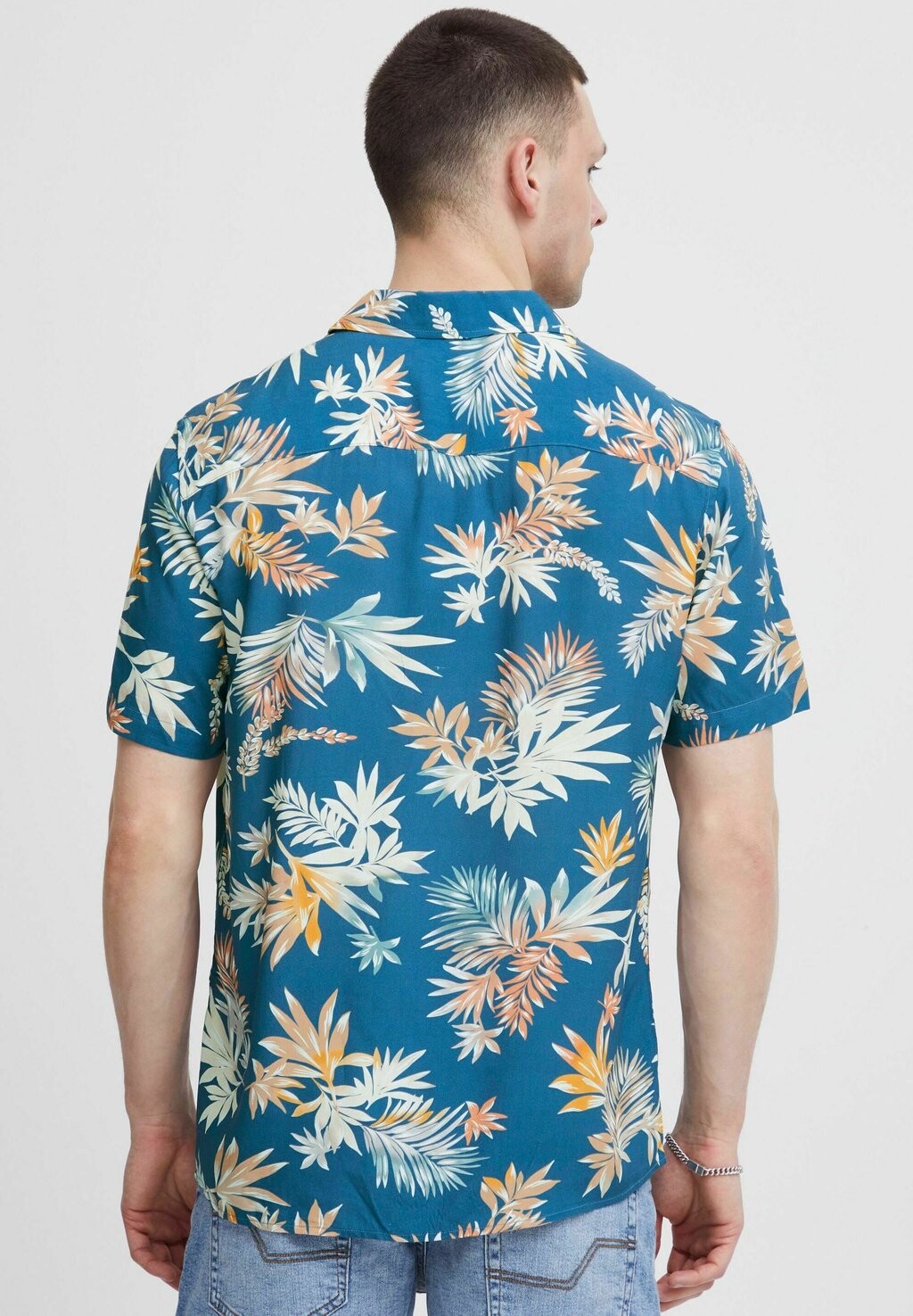 

Рубашка IDMARIOL INDICODE JEANS, темно-синий