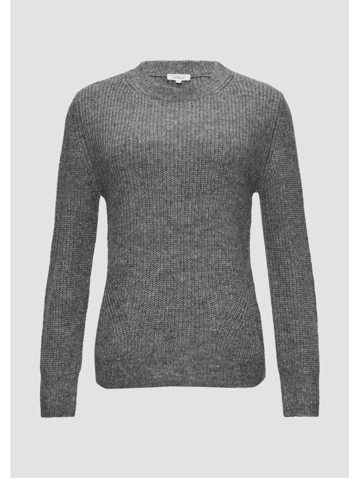 

Вязаный свитер цвета 9730_graphite s.Oliver