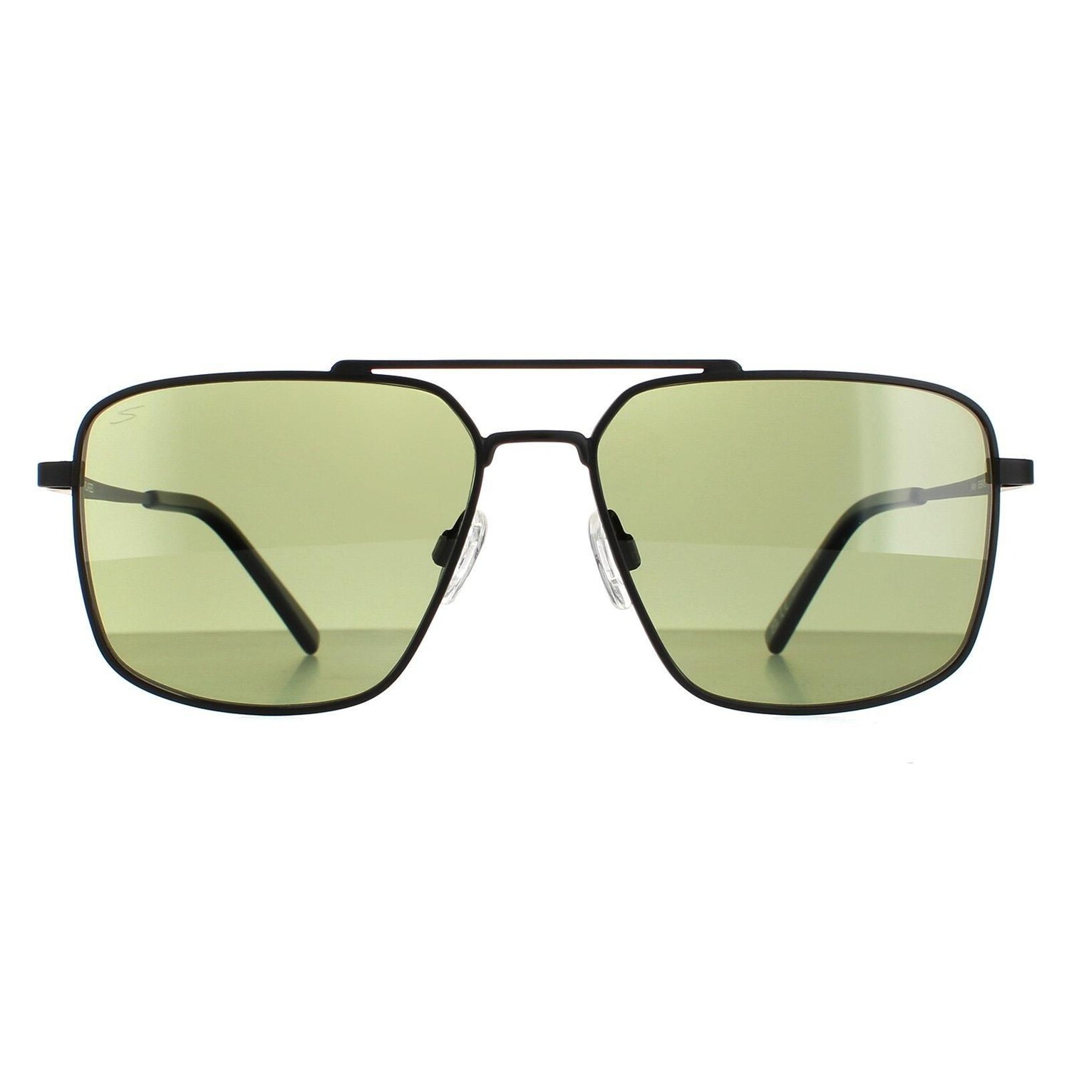 

Aviator Matte Black Saturn поляризованный 555 нм Aitkin Serengeti, черный