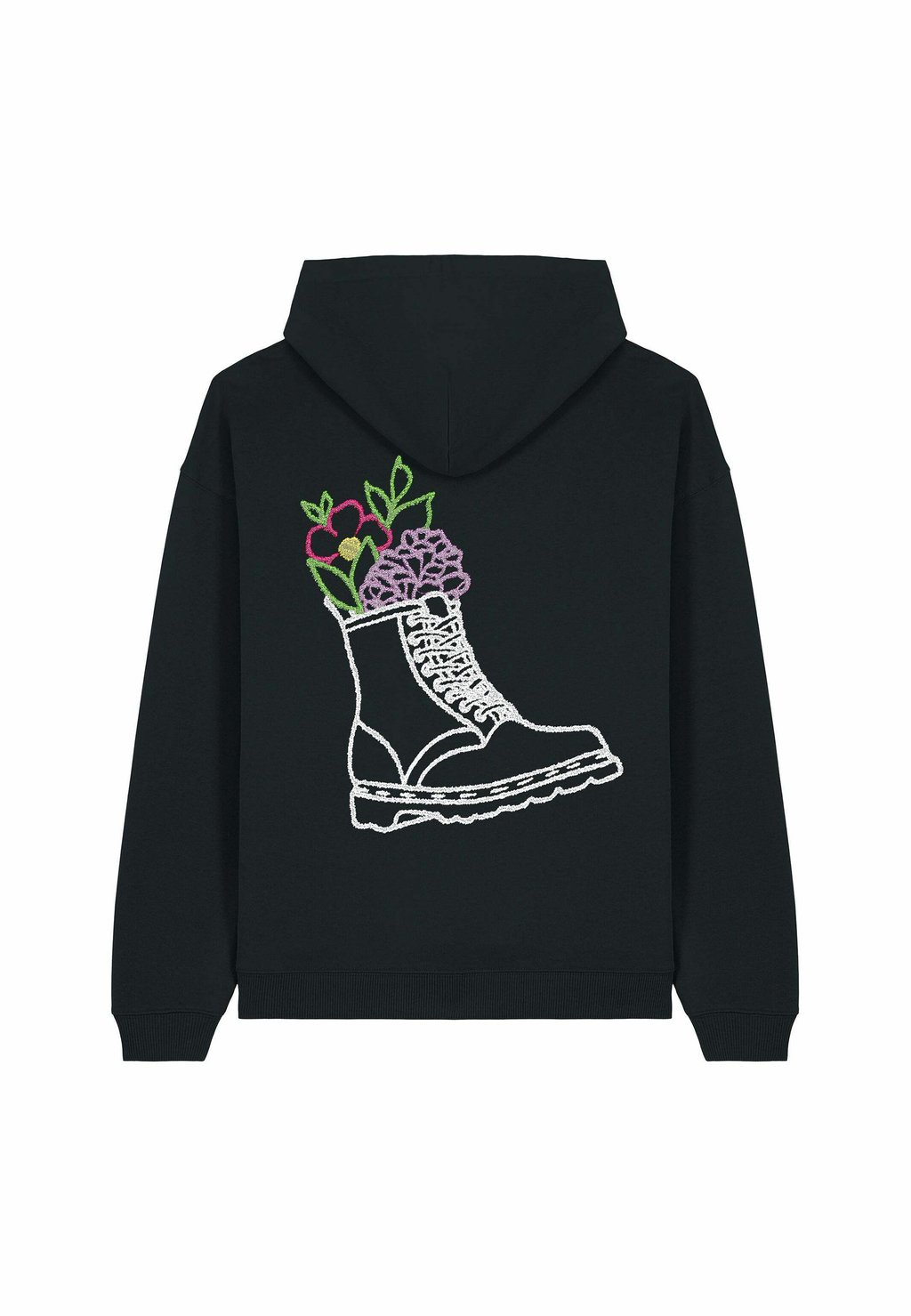

Толстовка BOOTSBACK PRINT UNISEX HEAVYWEIGHT Mira Paris, черный