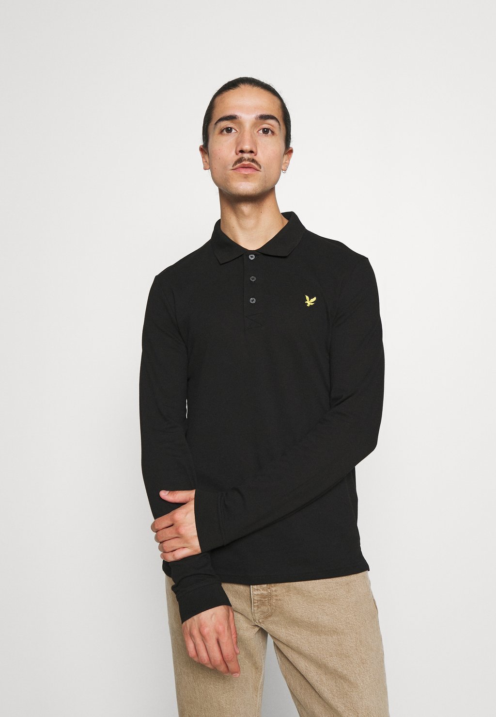 

Поло Lyle & Scott, угольно-черный