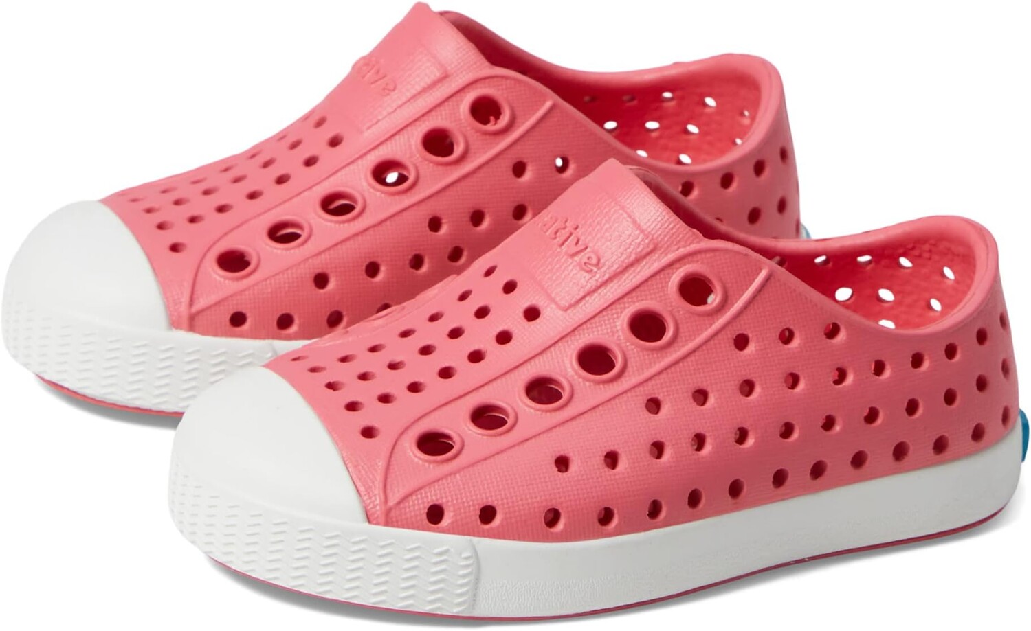 

Кроссовки Jefferson Slip-on Sneakers Native Shoes Kids, цвет Dazzle Pink/Shell White