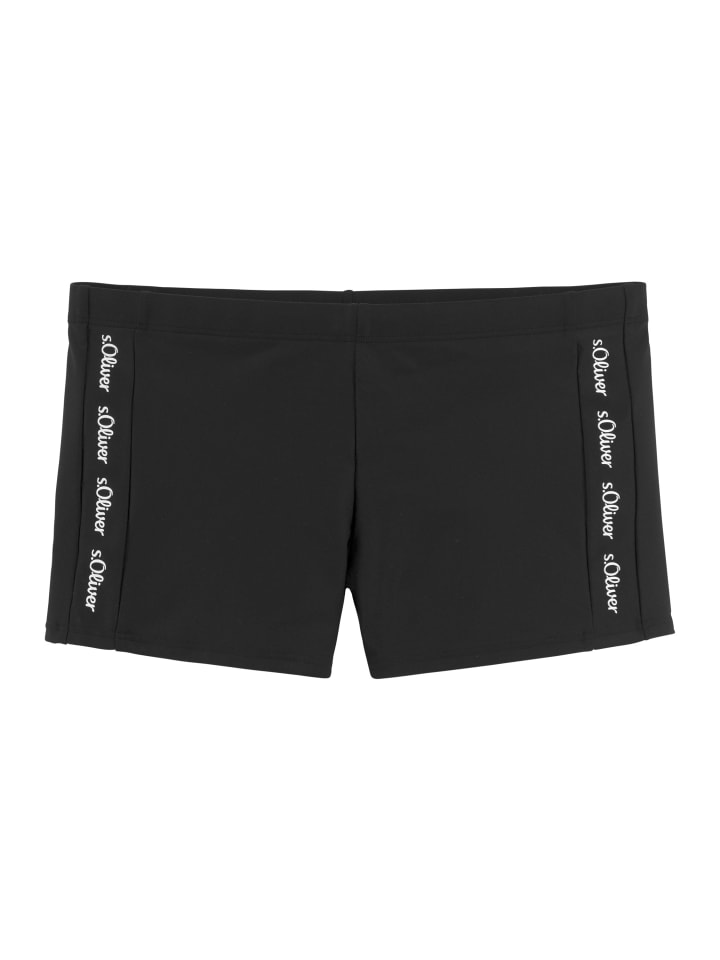 

s.Oliver Плавки-боксеры черного цвета