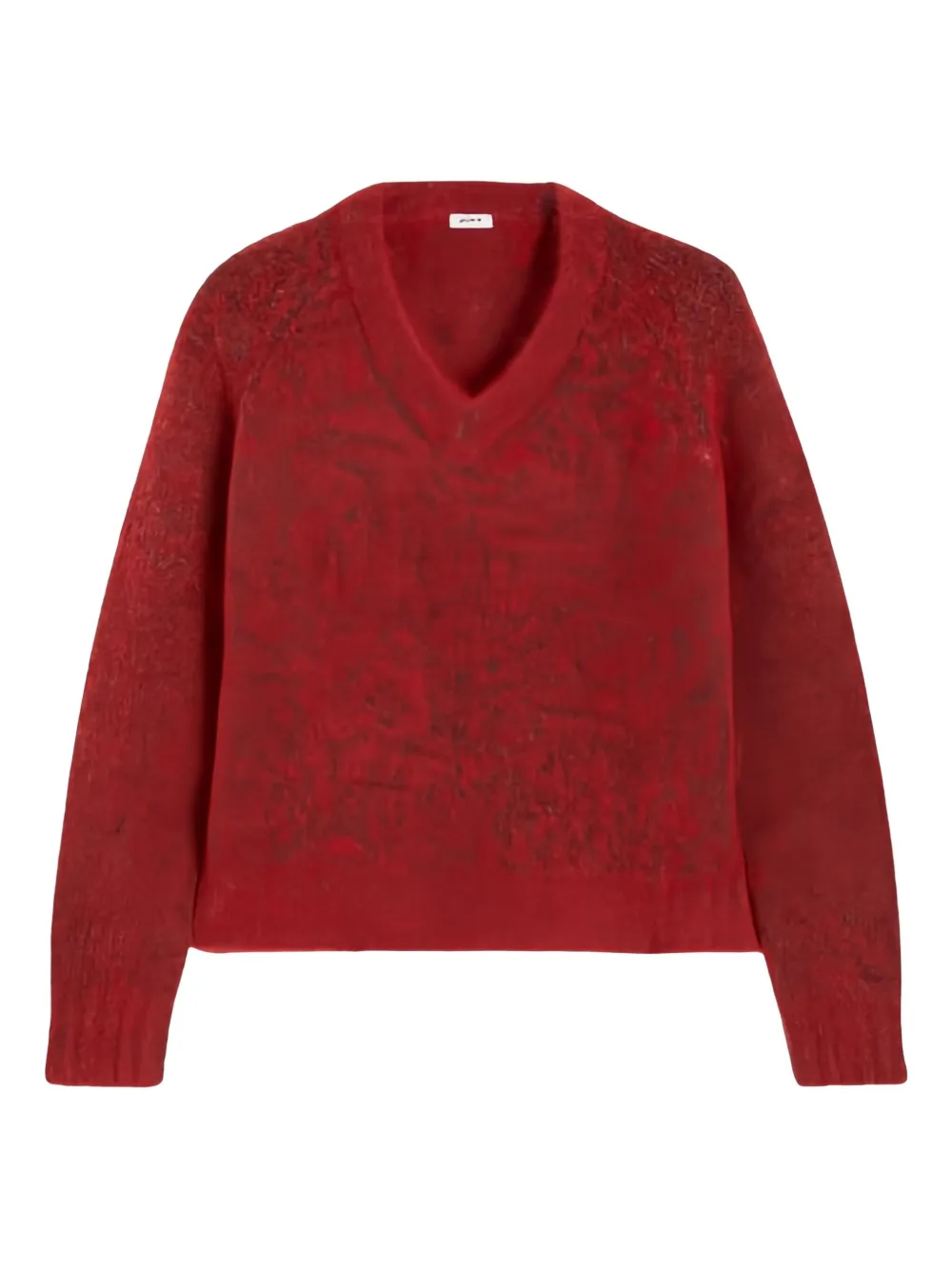 

Свитер с V-образным вырезом ASPESI, красный