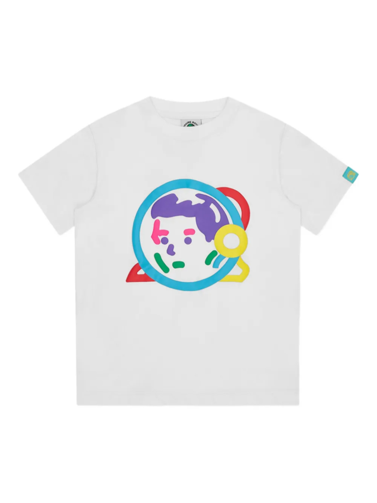 

Футболка с принтом Astro Helmet Billionaire Boys Club Kids, белый