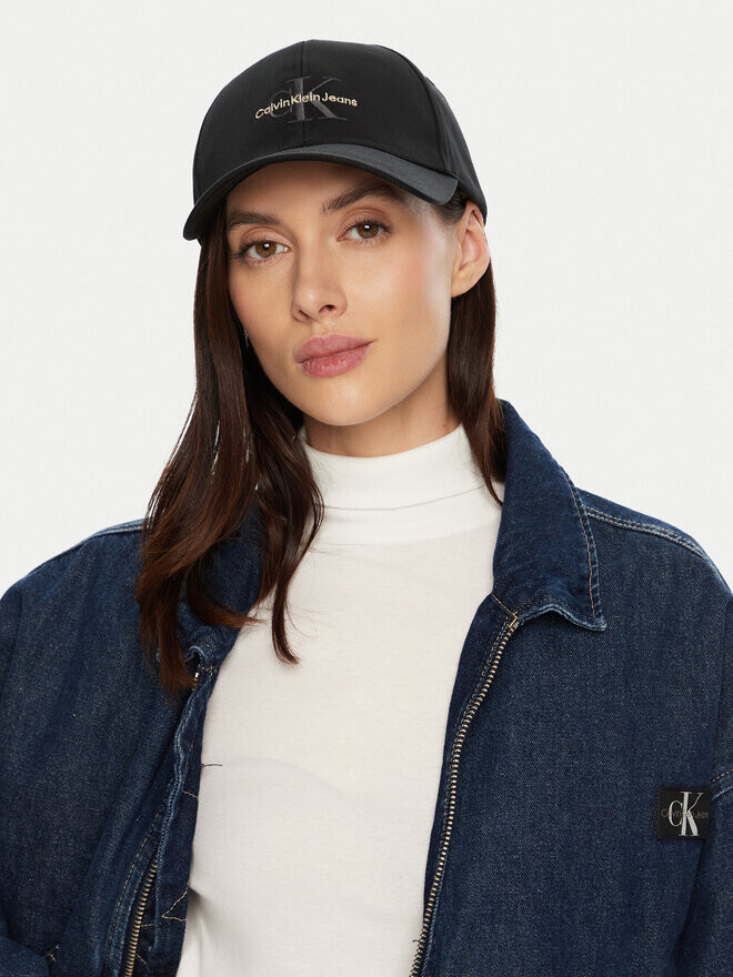 

Бейсболка Calvin Klein Mono Logo Embro K60K612317, черный