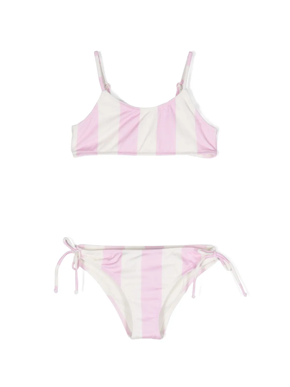 

Бикини в полоску MC2 Saint Barth Kids, розовый