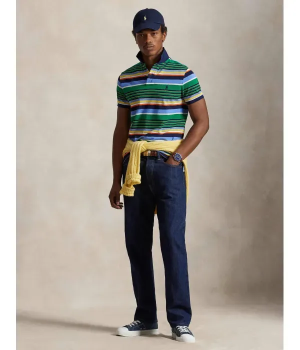 Полюс custom slim fit Polo Ralph Lauren, мультиколор — фото 2