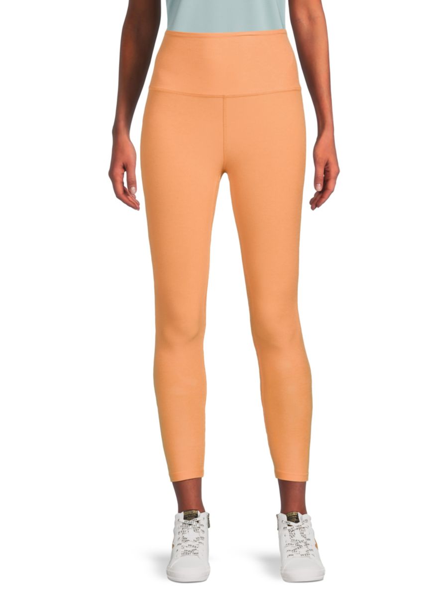 

Леггинсы с высокой талией Beyond Yoga, цвет Marmalade Orange