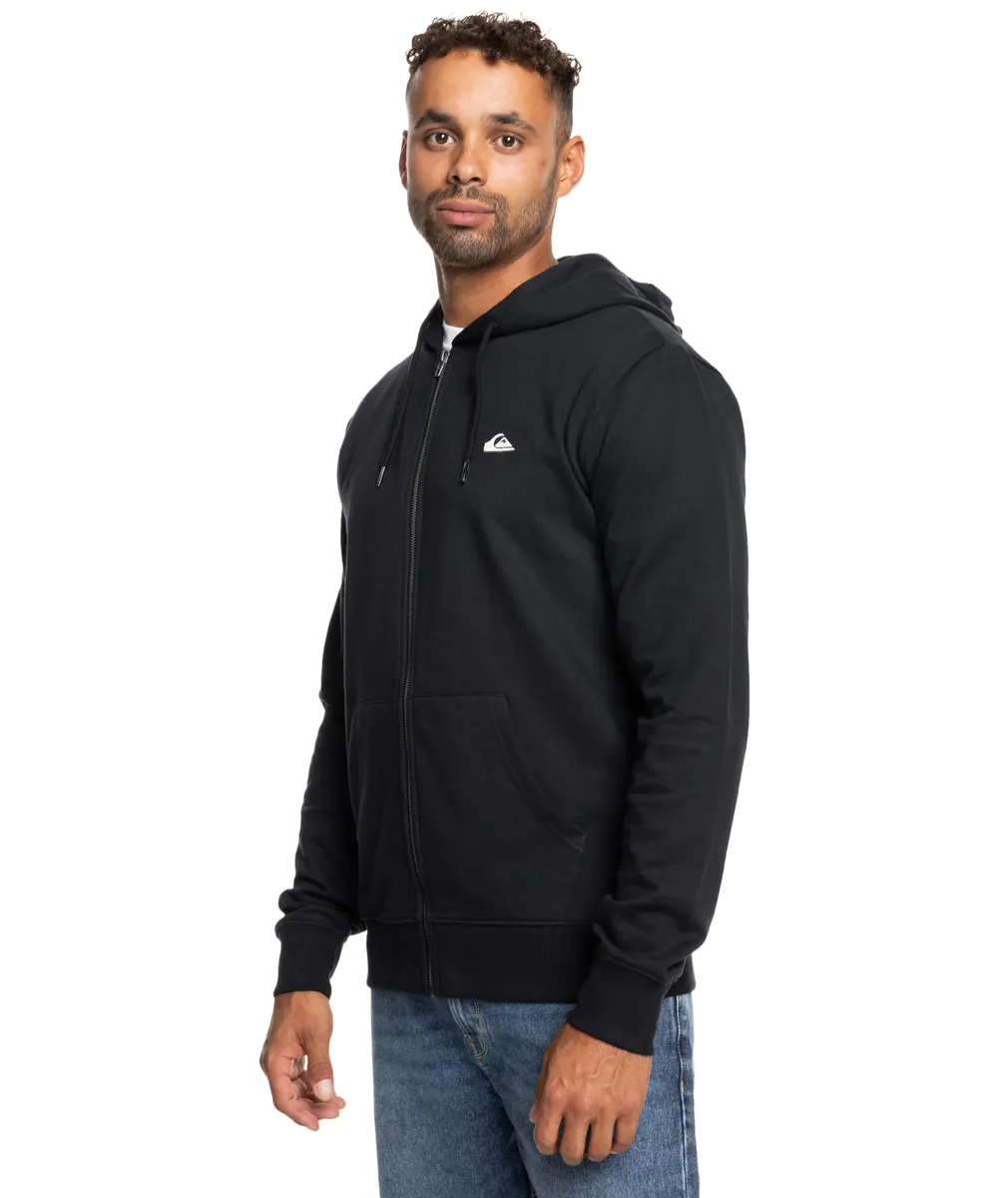 

Толстовка Quiksilver с капюшоном "BASIC HOOD ZIP YOUNG MEN", черный